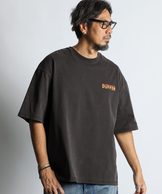 <ミッキーマウス>Tシャツ "ROCK"【WEB限定アイテム】