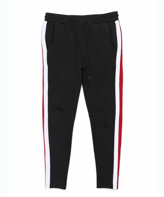 ダンボールニット サイドライン スリムパンツ【WEB限定アイテム】