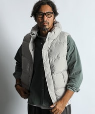 ボリュームネック ダウンベスト