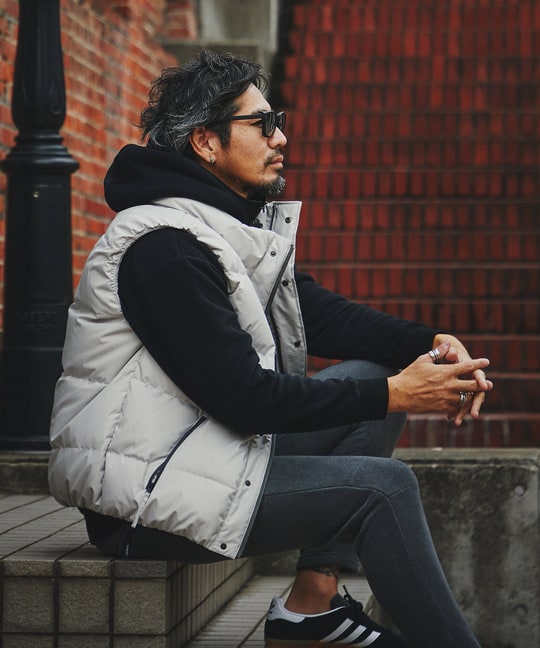 ダファー　ボリュームネック ダウンベスト ボリュームネック ダウンベスト ｜The DUFFER of St.GEORGE｜Official