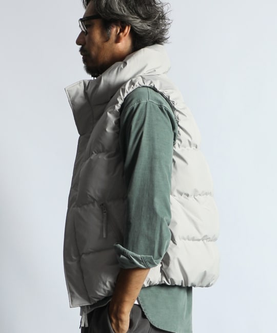 ダファーオブセント・ジョージ　ボリュームネックダウンベスト ボリュームネック ダウンベスト ｜The DUFFER of St.GEORGE｜Official