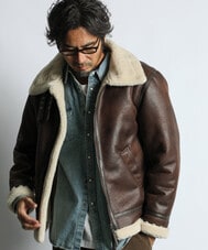 フェイクムートン B3 フライトジャケット