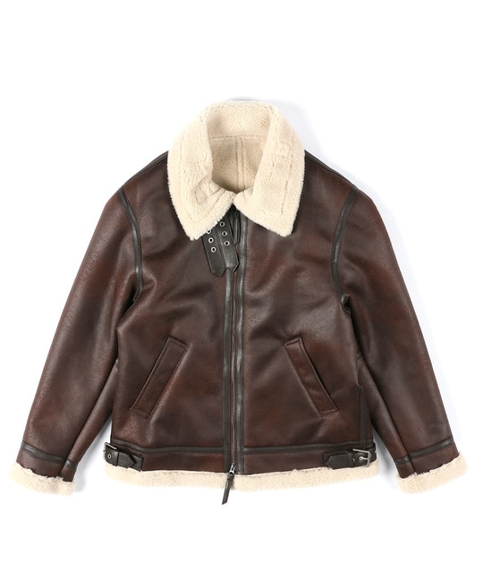 フェイクムートン B3 フライトジャケット