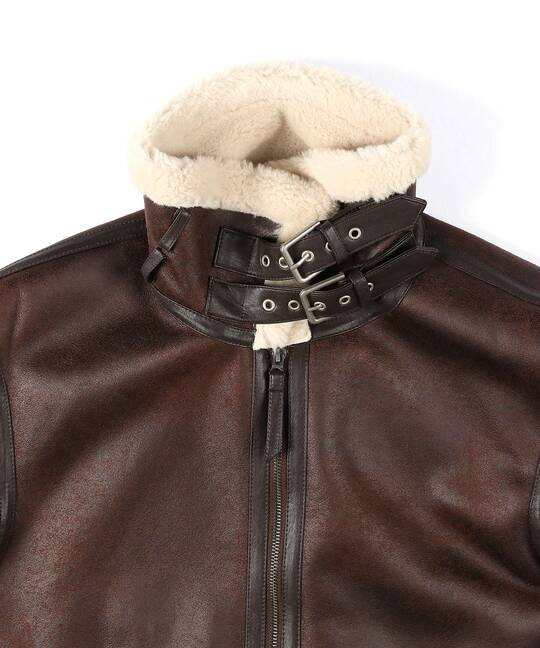フェイクムートン B3 フライトジャケット
