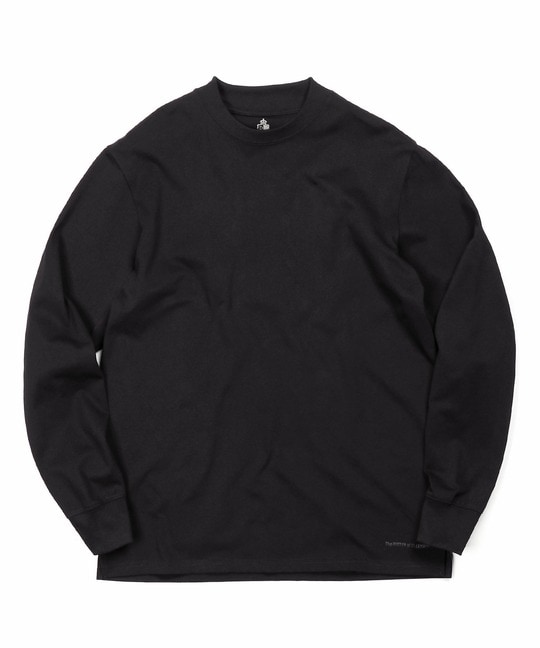 シルキータッチ シールドネック ロンTEE