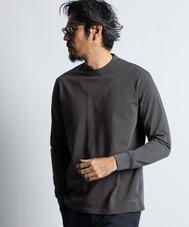 シルキータッチ シールドネック ロンTEE