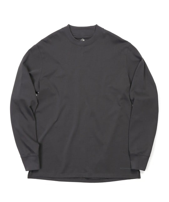 シルキータッチ シールドネック ロンTEE