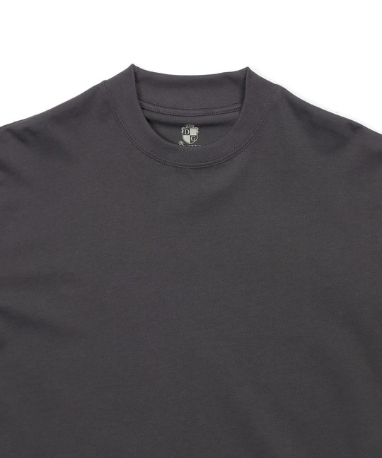シルキータッチ シールドネック ロンTEE