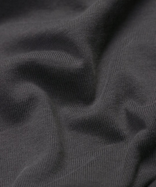 シルキータッチ シールドネック ロンTEE