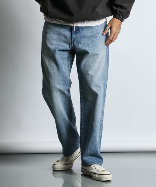 MADE IN JAPAN 岡山デニム ストレートジーンズ"UW"