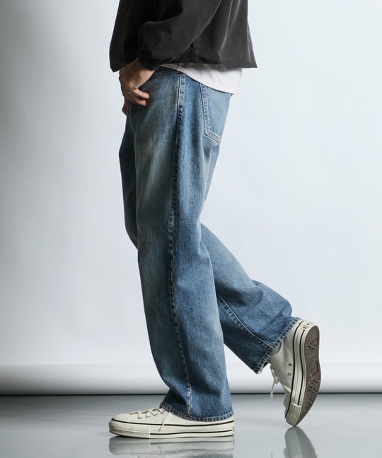 MADE IN JAPAN 岡山デニム ストレートジーンズ"UW"