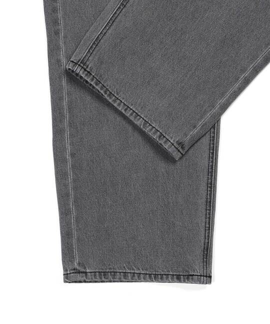 ブリーチ加工 ワイドストレート バギージーンズ【WEB限定アイテム】