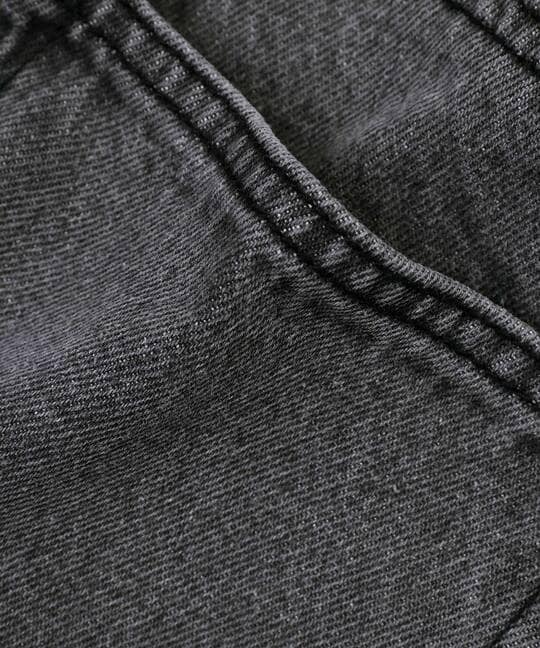 ブリーチ加工 ワイドストレート バギージーンズ【WEB限定アイテム】