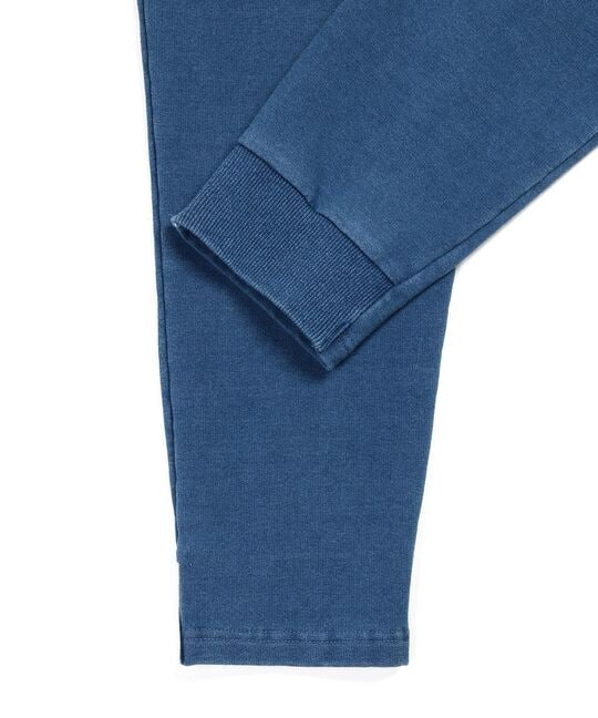 インディゴ ポンチ素材 セットアップ スマートパンツ