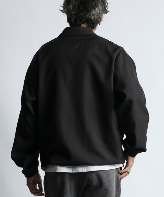 ウールライク プルオーバーシャツ シャツアウター