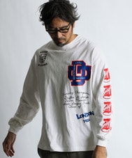 DUFFERアーカイブ ロゴ ロングスリーブTシャツ