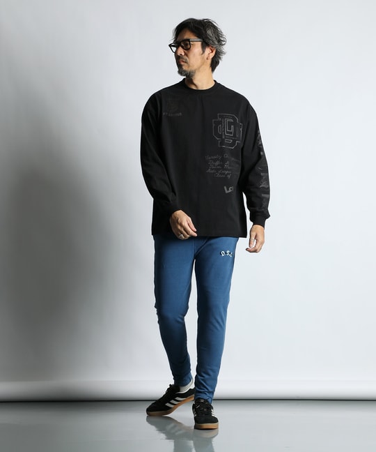 DUFFERアーカイブ ロゴ ロングスリーブTシャツ