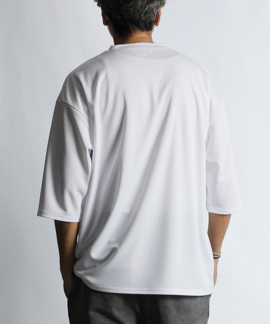 セットアップ 吸水速乾 メッシュ 7分袖Tシャツ【WEB限定アイテム】