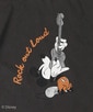 <ミッキーマウス>Tシャツ "ROCK"【WEB限定アイテム】