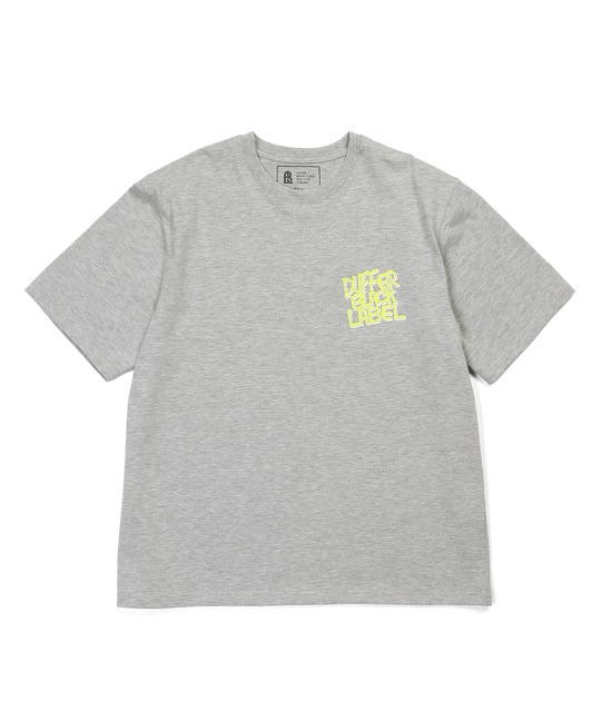 〔BLACK LABEL〕：CVC天竺 速乾 ネオンロゴTEE