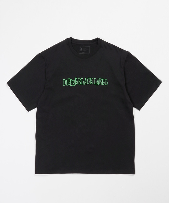 〔BLACK LABEL〕：CVC天竺 速乾 90sロゴTEE