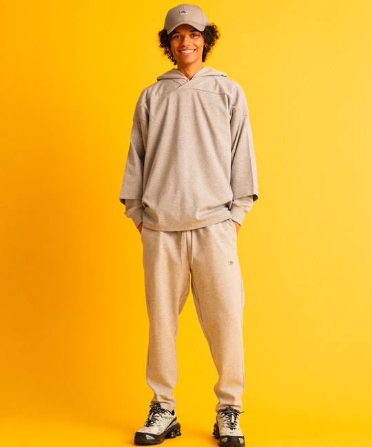 〔BLACK LABEL〕：セットアップ対応 ミニパイルパンツ