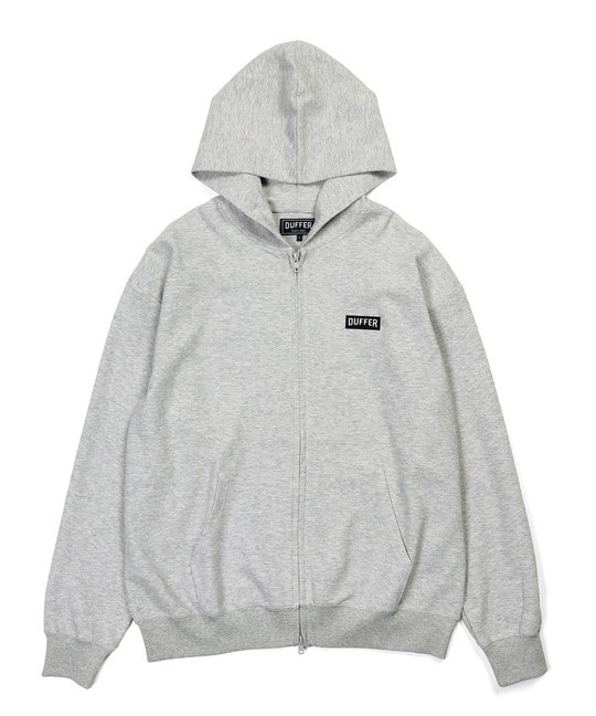 〔BLACK LABEL〕：セットアップ対応 ミニパイル ジップフーディ