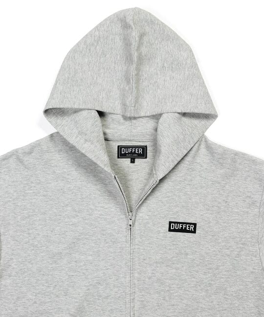 〔BLACK LABEL〕：セットアップ対応 ミニパイル ジップフーディ