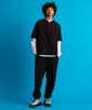 〔BLACK LABEL〕：セットアップ対応 ストレッチ イージーパンツ