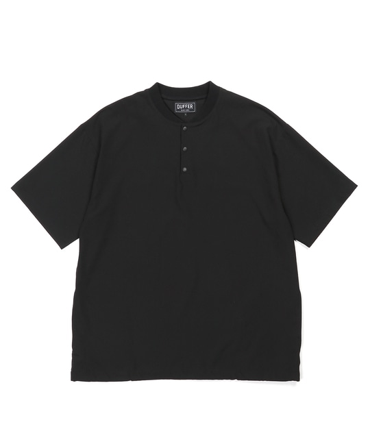 〔BLACK LABEL〕：セットアップ対応 ストレッチ 半袖トップス