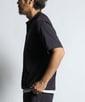 〔BLACK LABEL〕：セットアップ対応 ストレッチ 半袖トップス