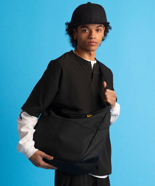 〔BLACK LABEL〕：セットアップ対応 ストレッチ 半袖トップス