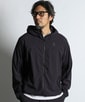 〔BLACK LABEL〕：セットアップ対応 ストレッチ フーデッドブルゾン