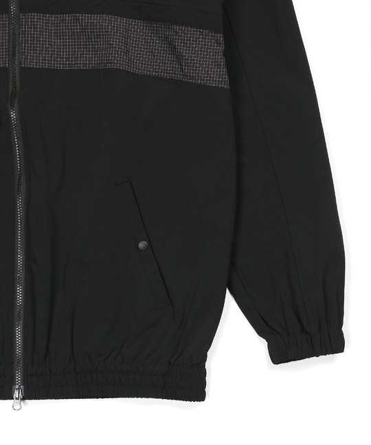 〔BLACK LABEL〕：セットアップ対応 コーデュラ スタンドブルゾン