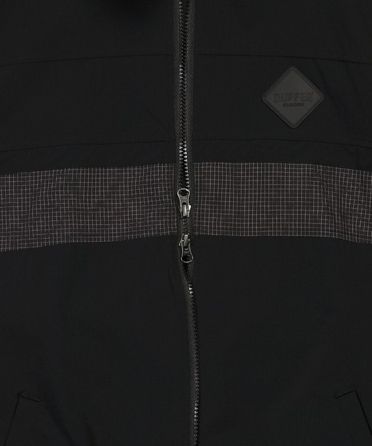 〔BLACK LABEL〕：セットアップ対応 コーデュラ スタンドブルゾン