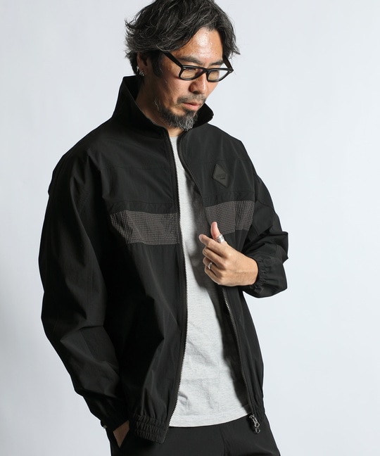 〔BLACK LABEL〕：セットアップ対応 コーデュラ スタンドブルゾン