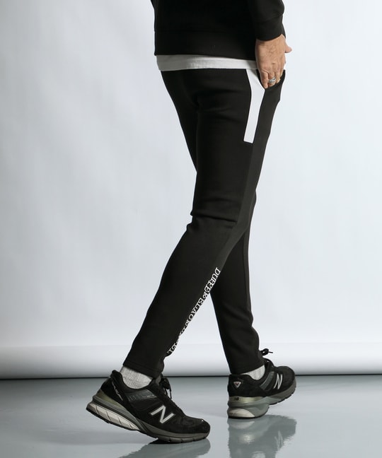 〔BLACK LABEL〕：セットアップ対応 ソロナ スリムパンツ