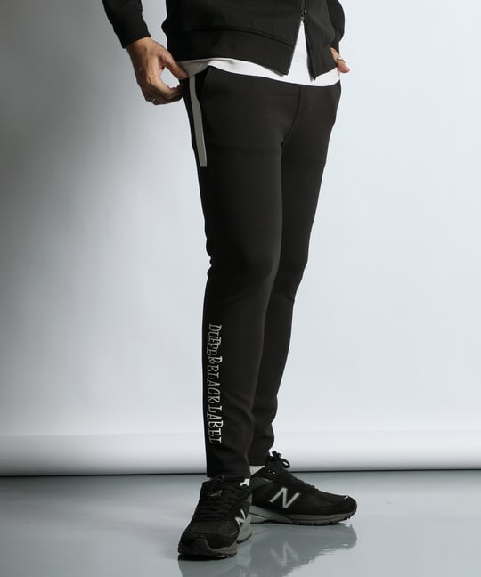 〔BLACK LABEL〕：セットアップ対応 ソロナ スリムパンツ