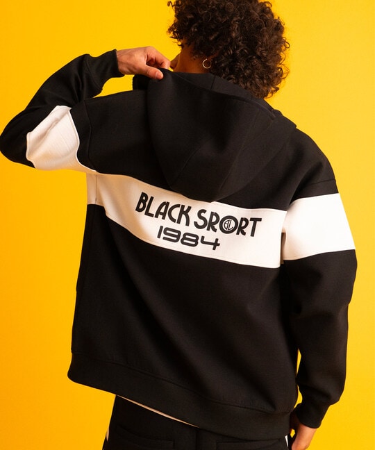 〔BLACK LABEL〕：セットアップ対応 ソロナ スタンドパーカー