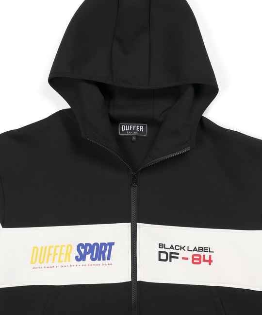 〔BLACK LABEL〕：セットアップ対応 ソロナ スタンドパーカー