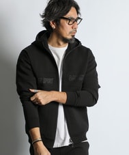 〔BLACK LABEL〕：セットアップ対応 ソロナ スタンドパーカー