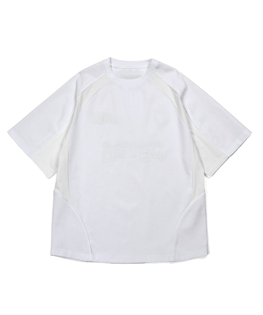 〔BLACK LABEL〕：ソロナポンチ メッシュパネル ゲームTEE