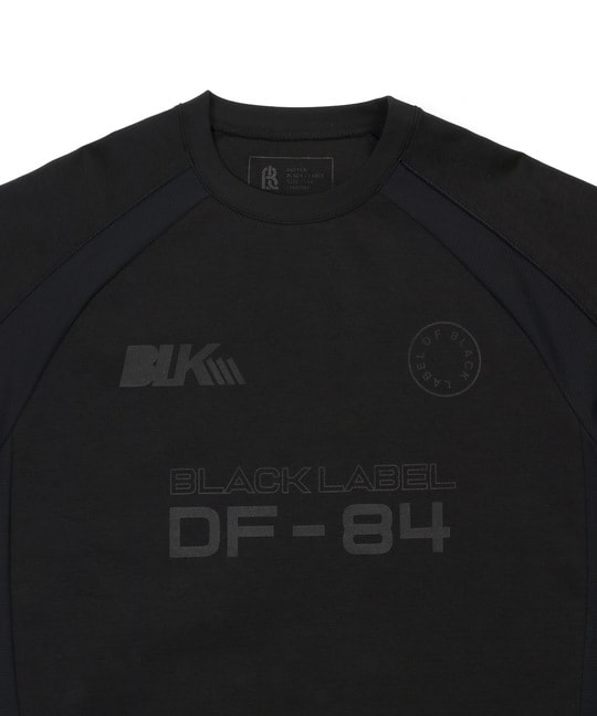 〔BLACK LABEL〕：ソロナポンチ メッシュパネル ゲームTEE