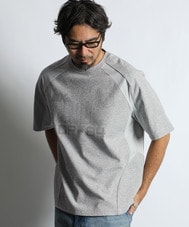 〔BLACK LABEL〕：ソロナポンチ メッシュパネル ゲームTEE