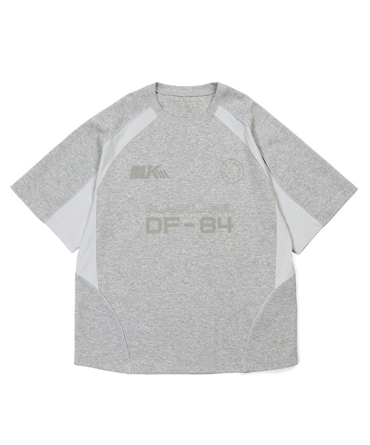 〔BLACK LABEL〕：ソロナポンチ メッシュパネル ゲームTEE