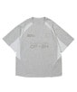〔BLACK LABEL〕：ソロナポンチ メッシュパネル ゲームTEE