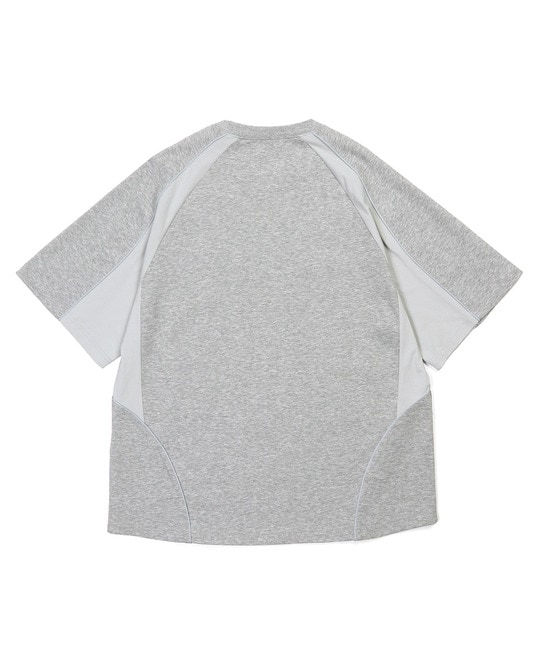 〔BLACK LABEL〕：ソロナポンチ メッシュパネル ゲームTEE