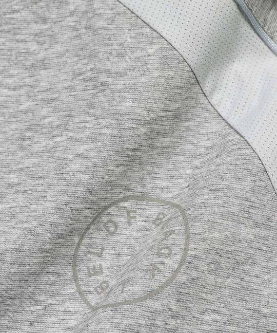 〔BLACK LABEL〕：ソロナポンチ メッシュパネル ゲームTEE