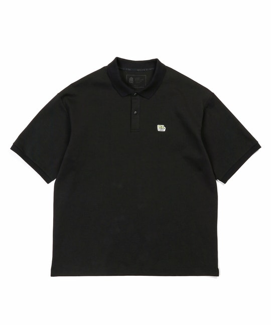 〔BLACK LABEL〕：ソロナポンチ リブ ポロシャツ