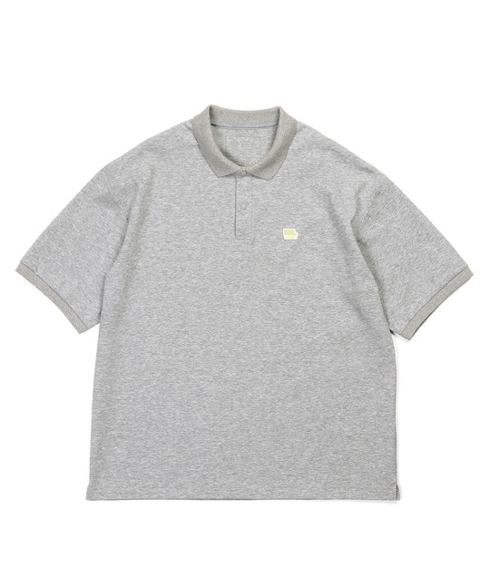 〔BLACK LABEL〕：ソロナポンチ リブ ポロシャツ